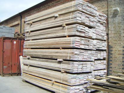 Second-hand scaffold boards