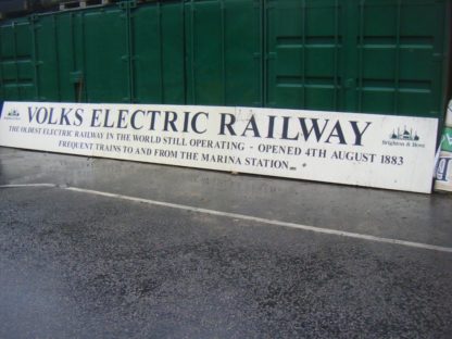 Volks Electric Railway Signage, Brighton